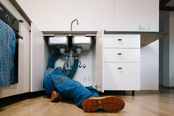 Professional Drain Cleaning technician working in Amboy, IL